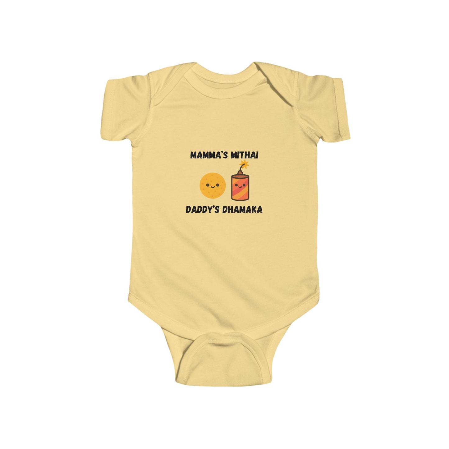 Mamma's Mithai, Daddy's Dhamaka Infant Bodysuit