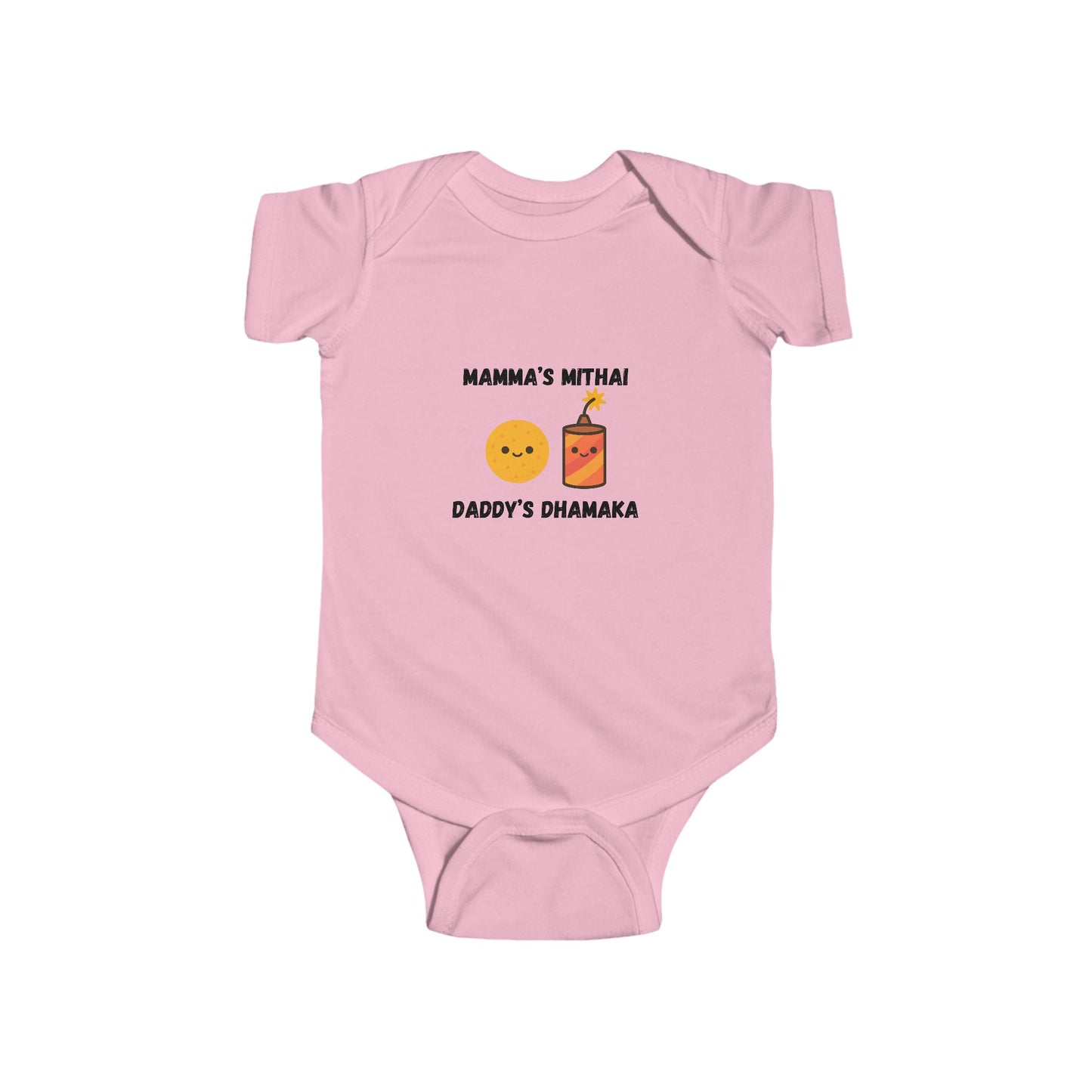 Mamma's Mithai, Daddy's Dhamaka Infant Bodysuit