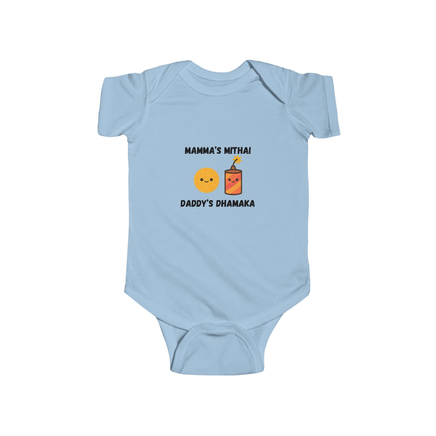 Mamma's Mithai, Daddy's Dhamaka Infant Bodysuit