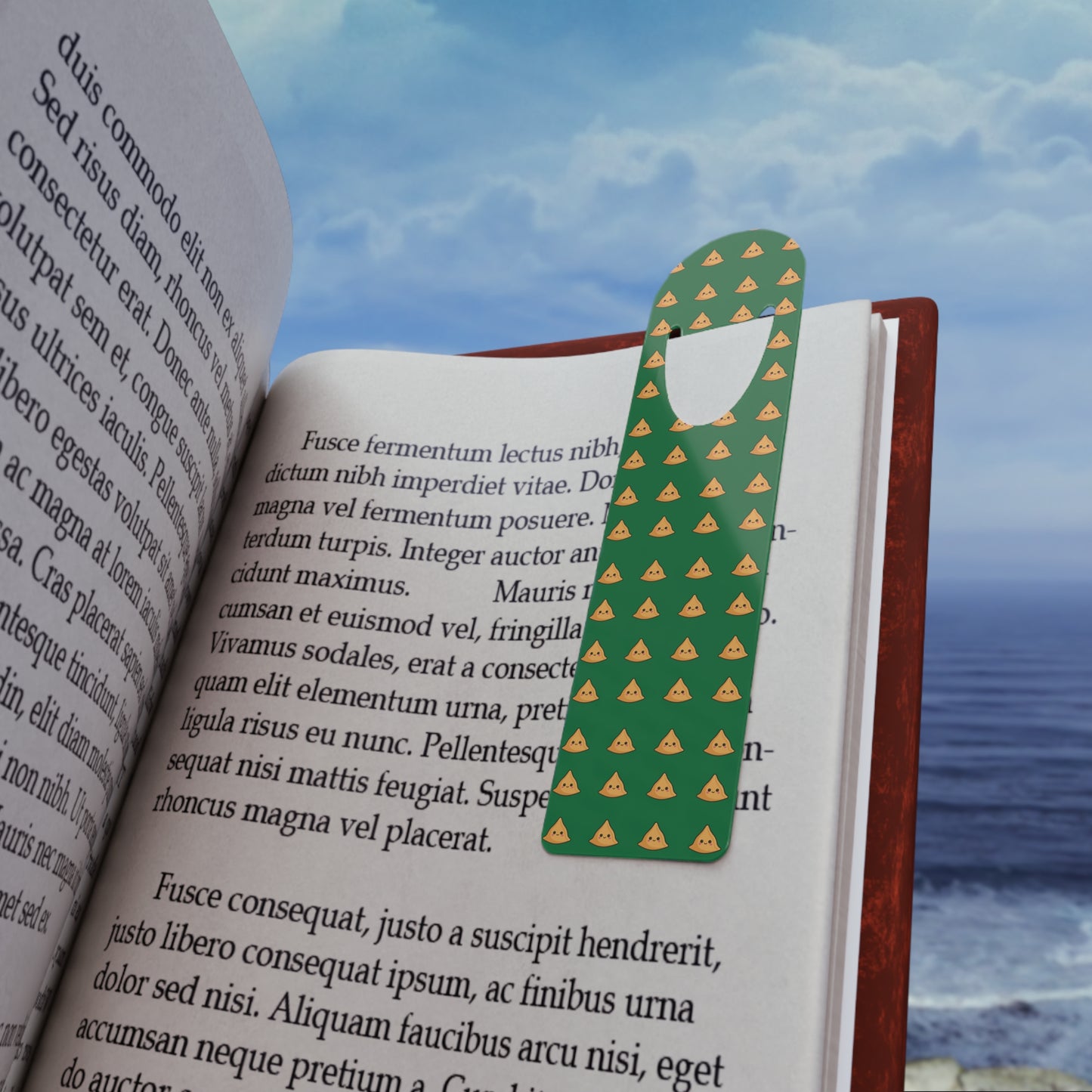 Samosa Bookmark - Dark Green