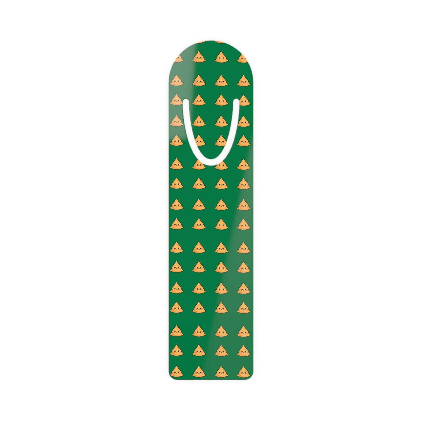 Samosa Bookmark - Dark Green
