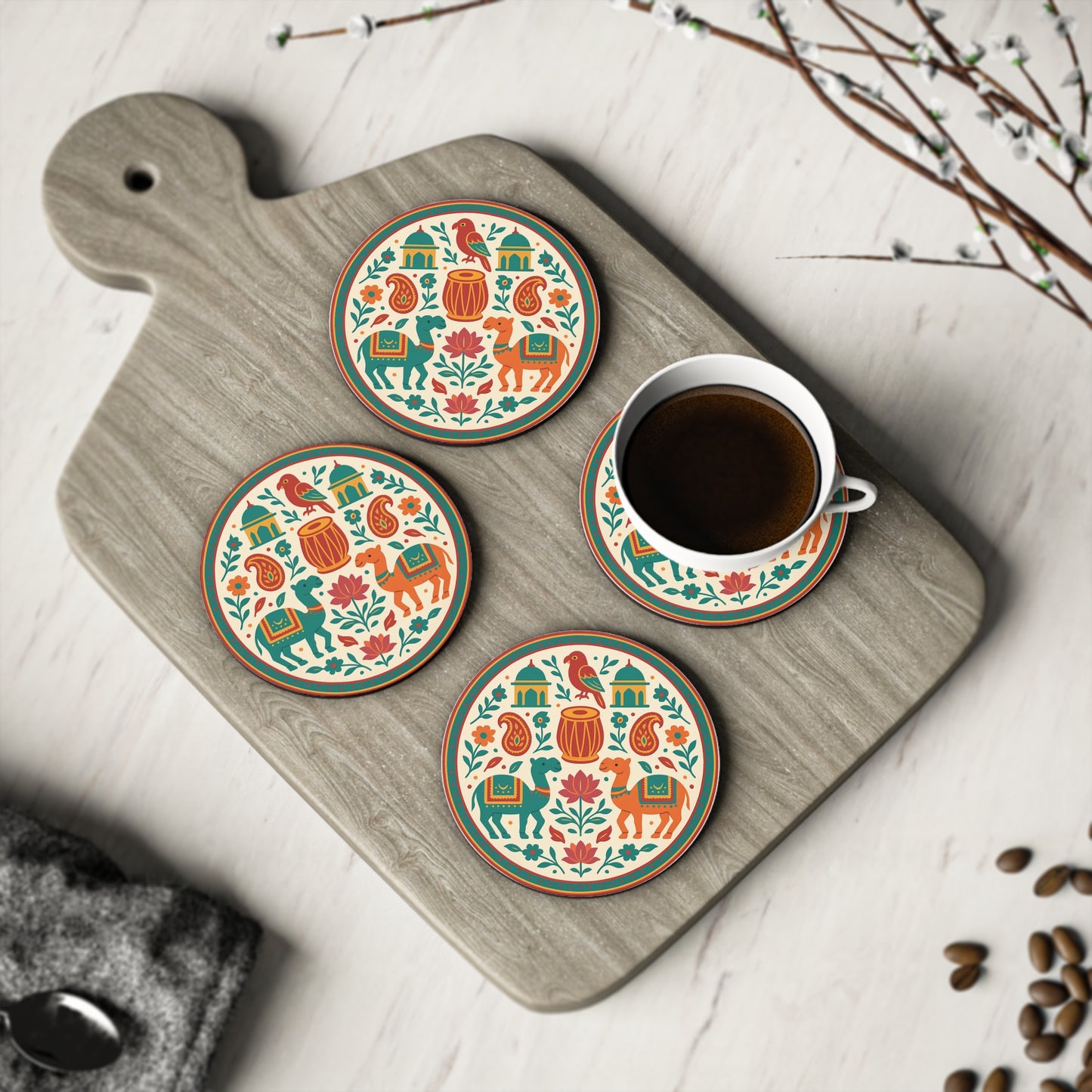 Mehfil Coaster Set