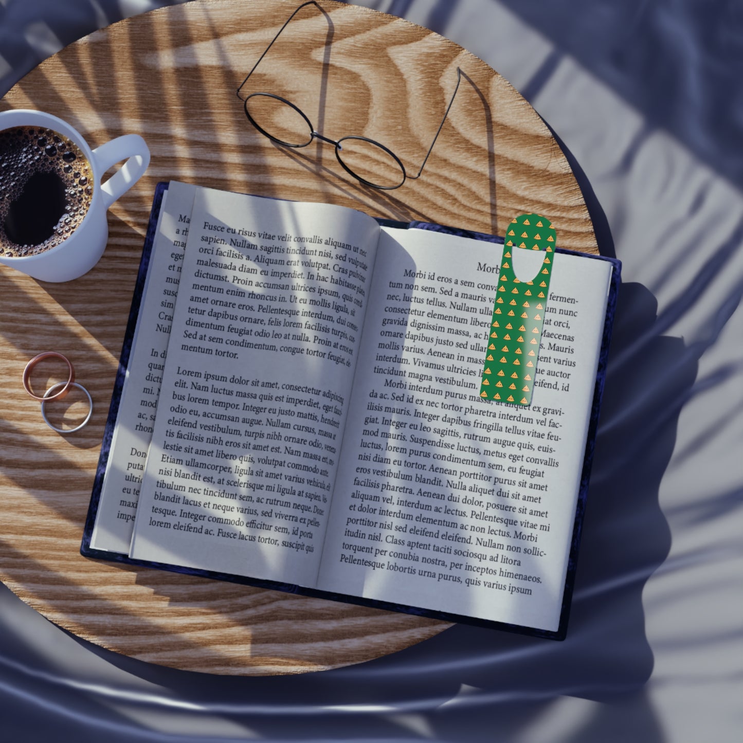 Samosa Bookmark - Dark Green