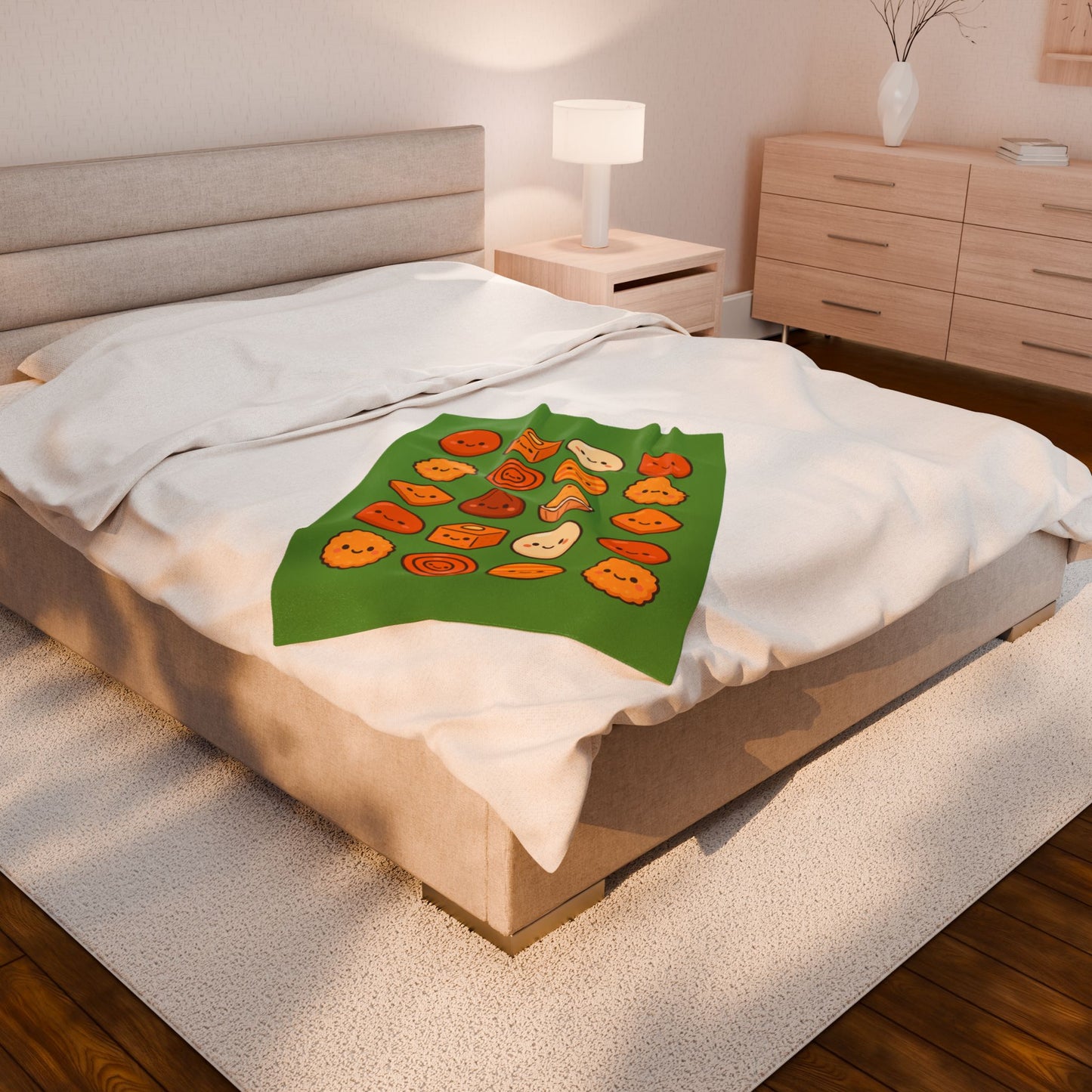Mithai Dreams Blanket - Green