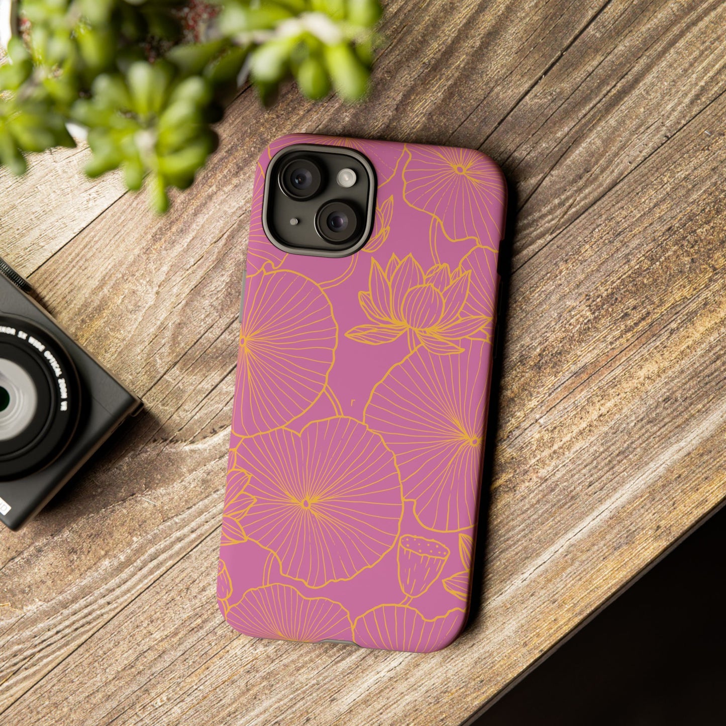 Pink Lotus Phone Case (iPhone & Android)