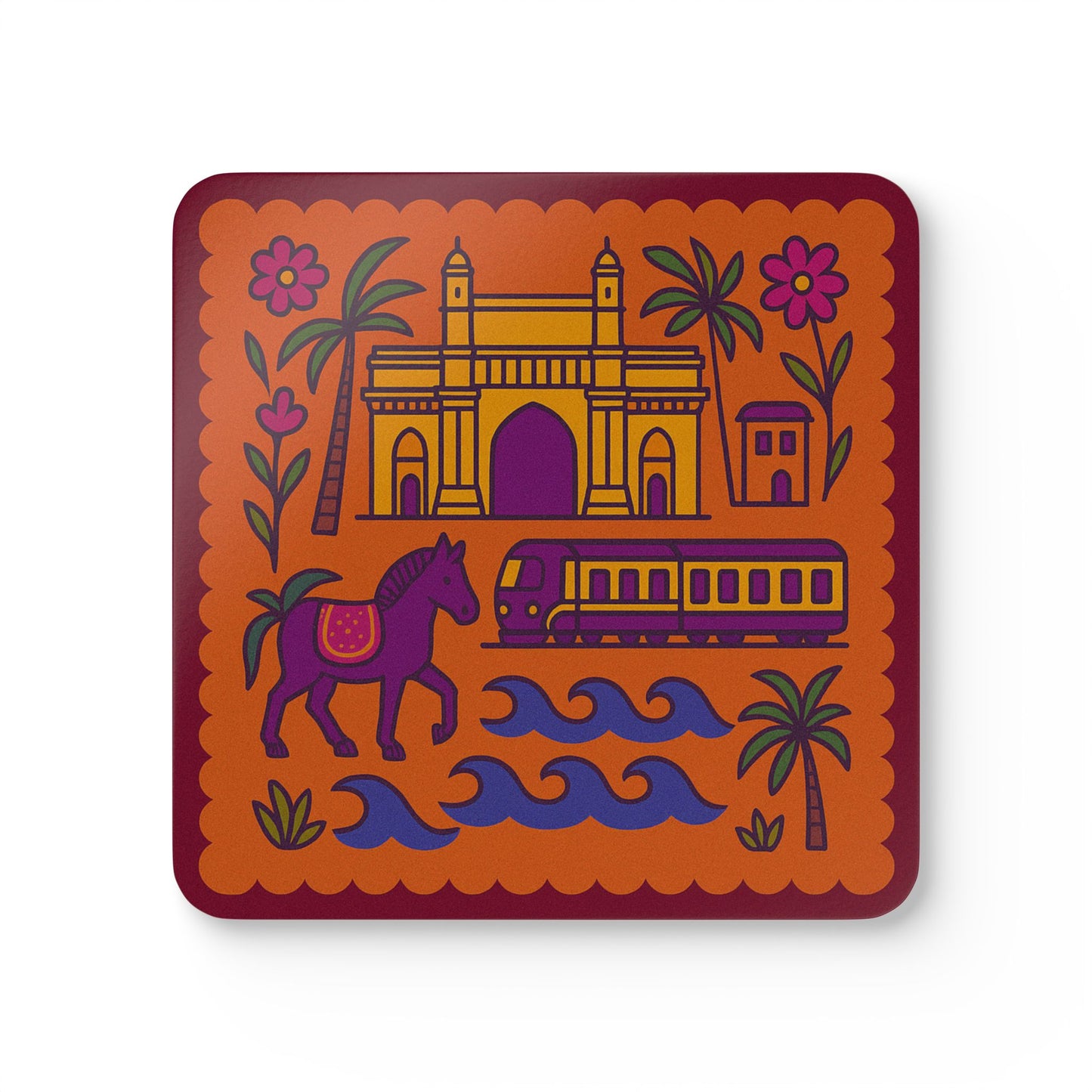 Bombay Sapphire Cork Coaster Set