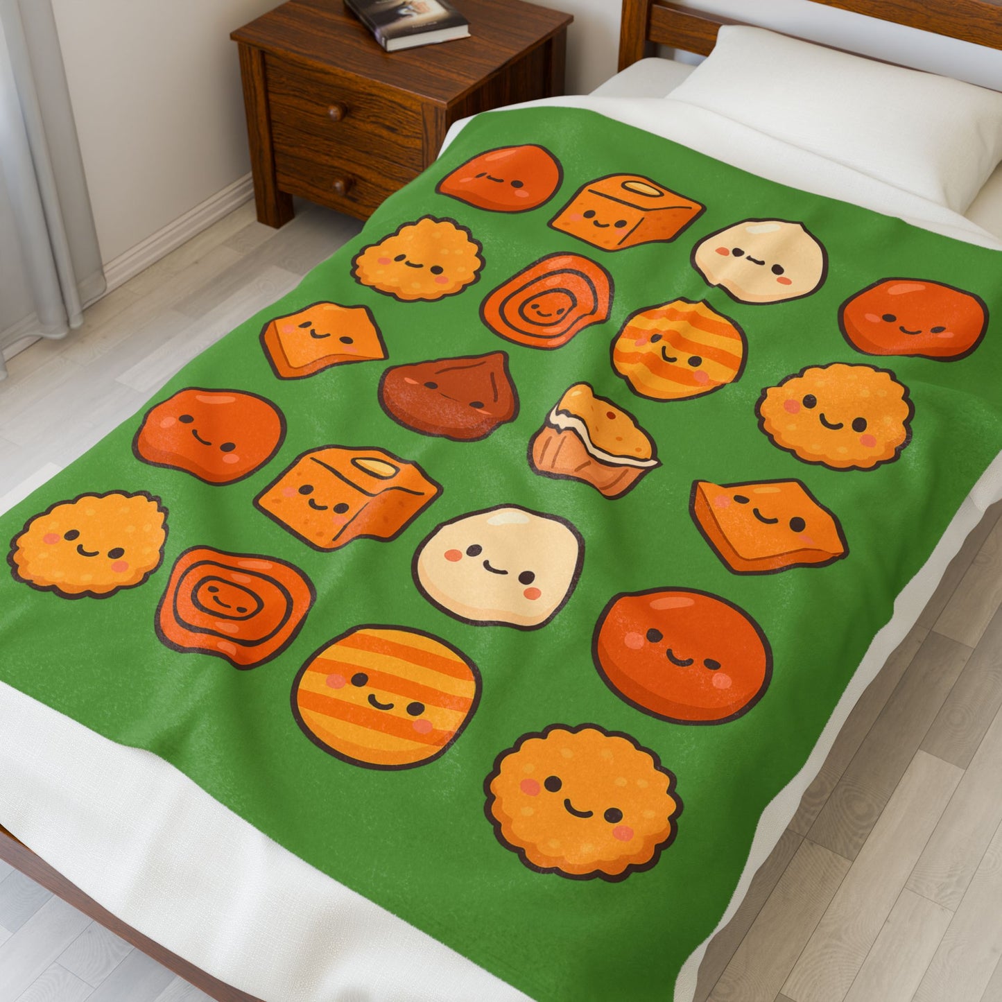 Mithai Dreams Blanket - Green