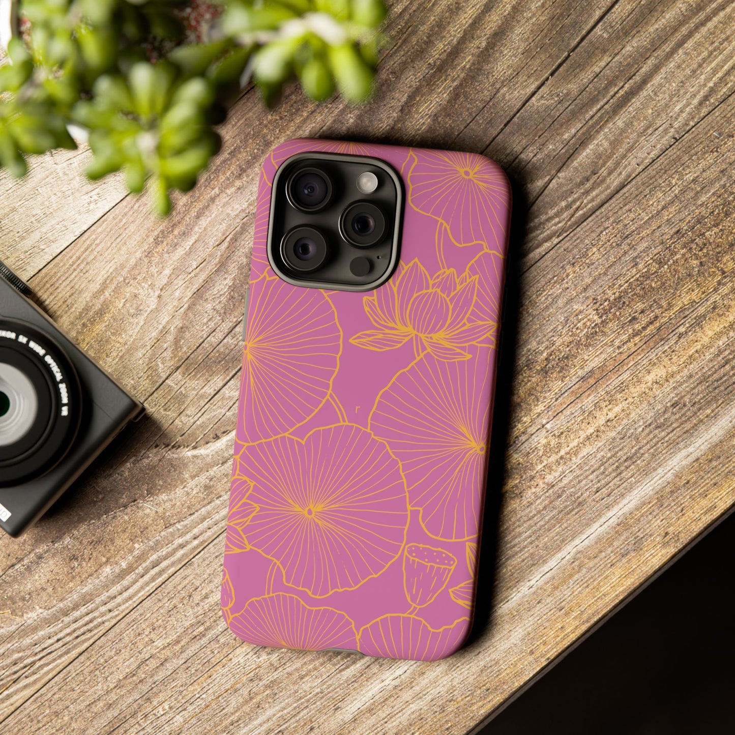 Pink Lotus Phone Case (iPhone & Android)