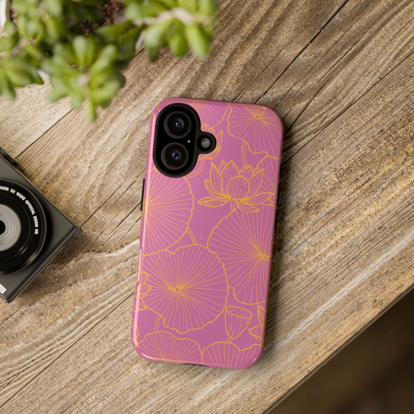 Pink Lotus Phone Case (iPhone & Android)
