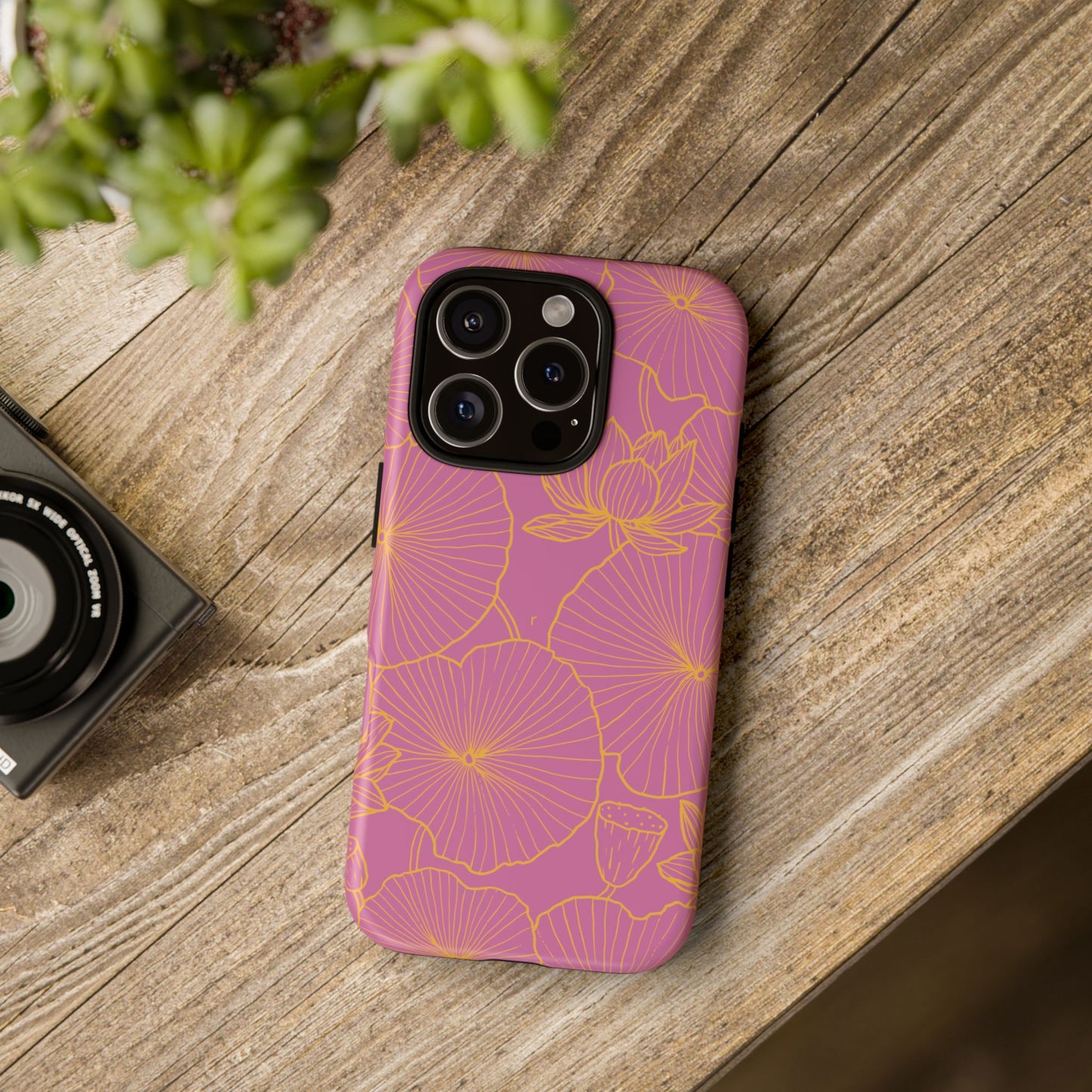 Pink Lotus Phone Case (iPhone & Android)