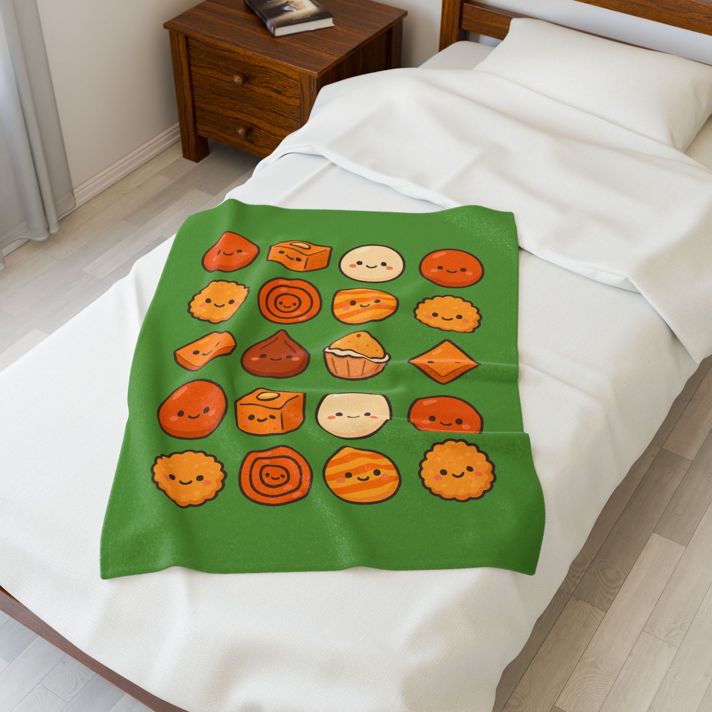 Mithai Dreams Blanket - Green