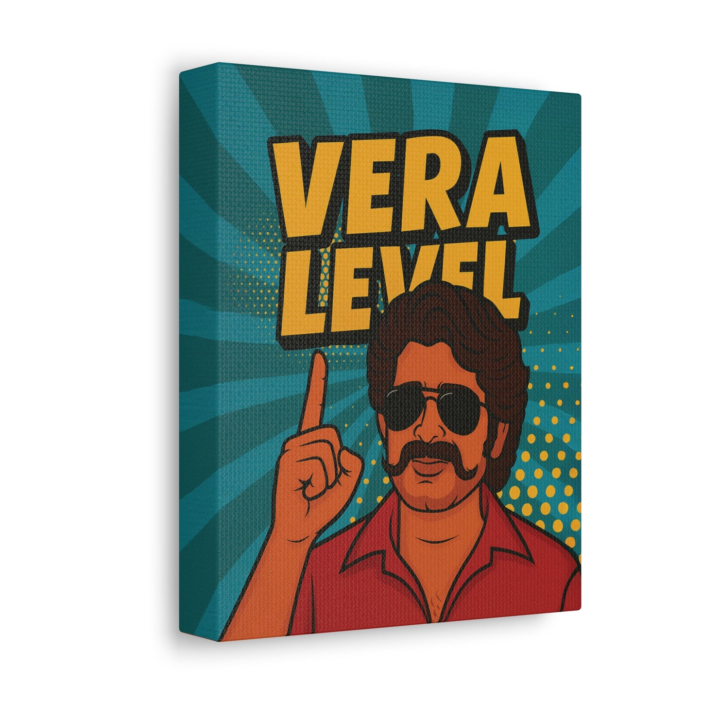 Vera Level Stretched Canvas