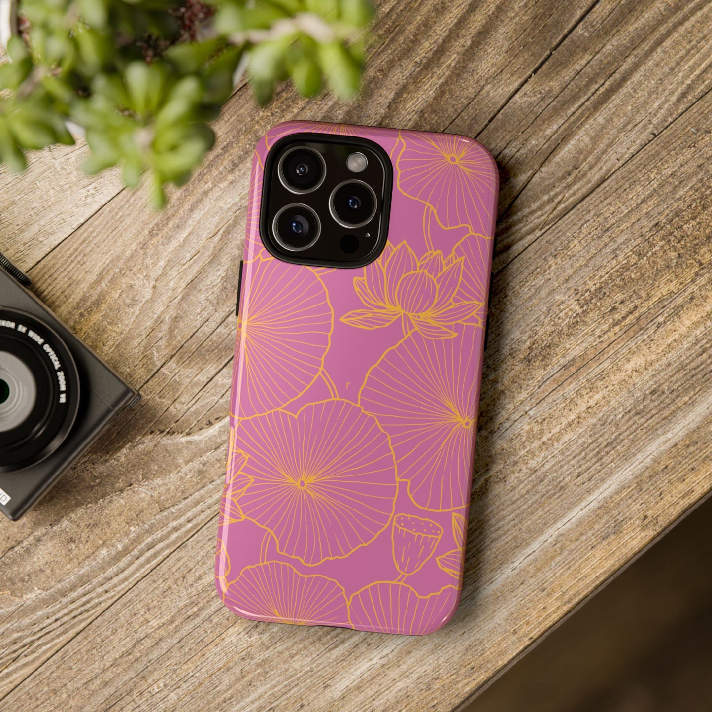 Pink Lotus Phone Case (iPhone & Android)