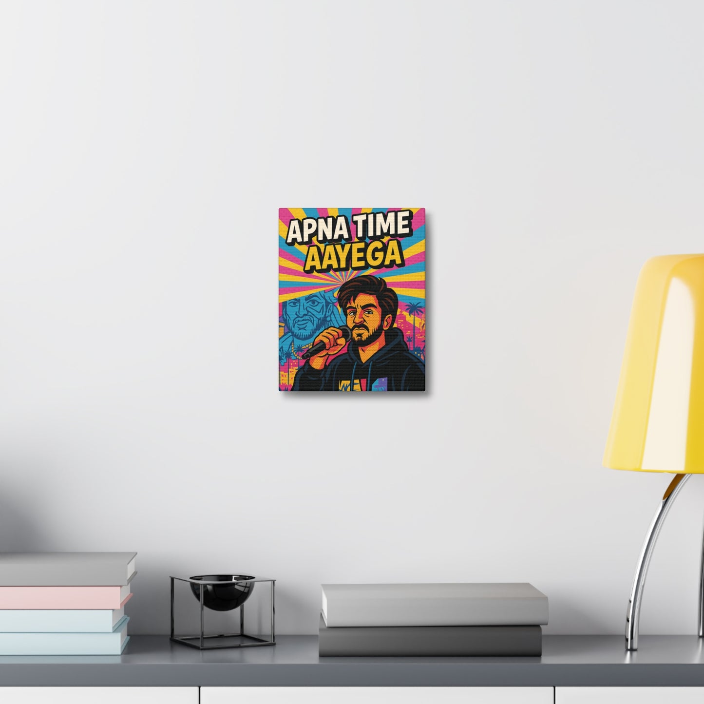 Apna Time Aayega Canvas Print