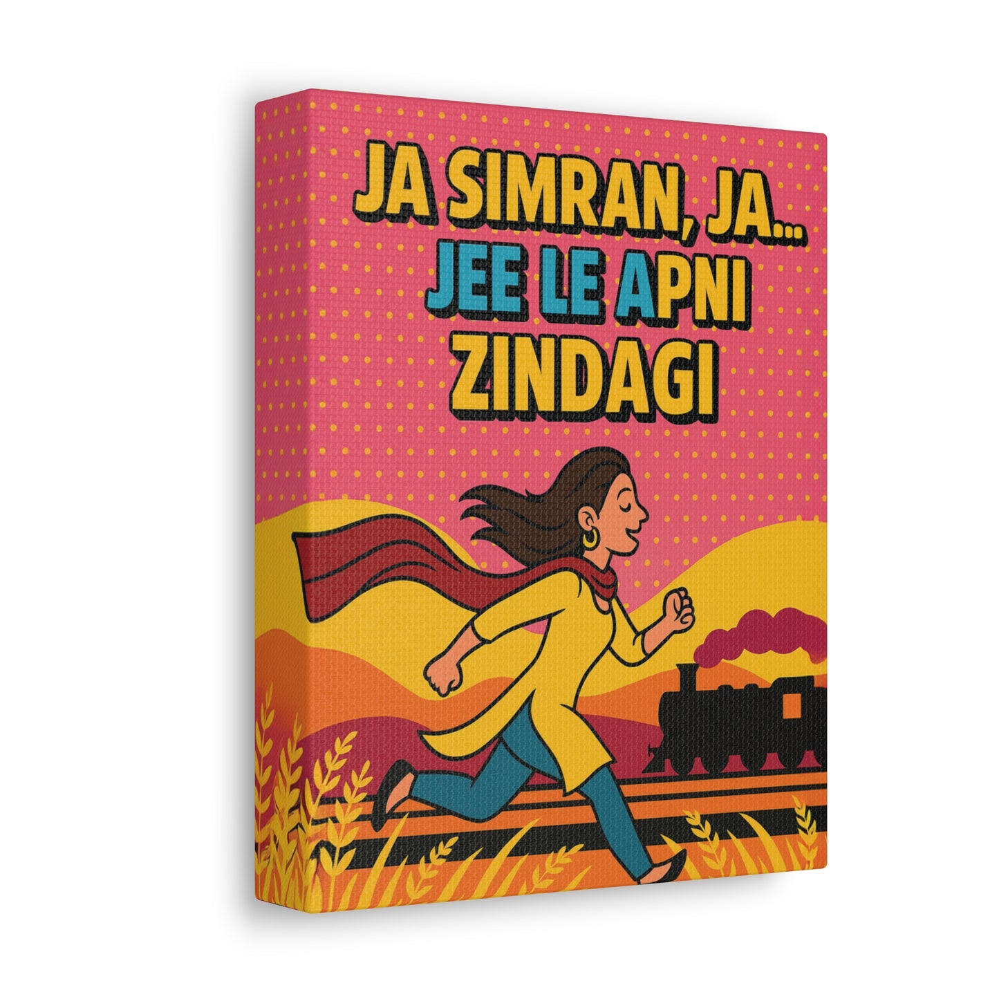 Ja Simran, Ja Canvas Print