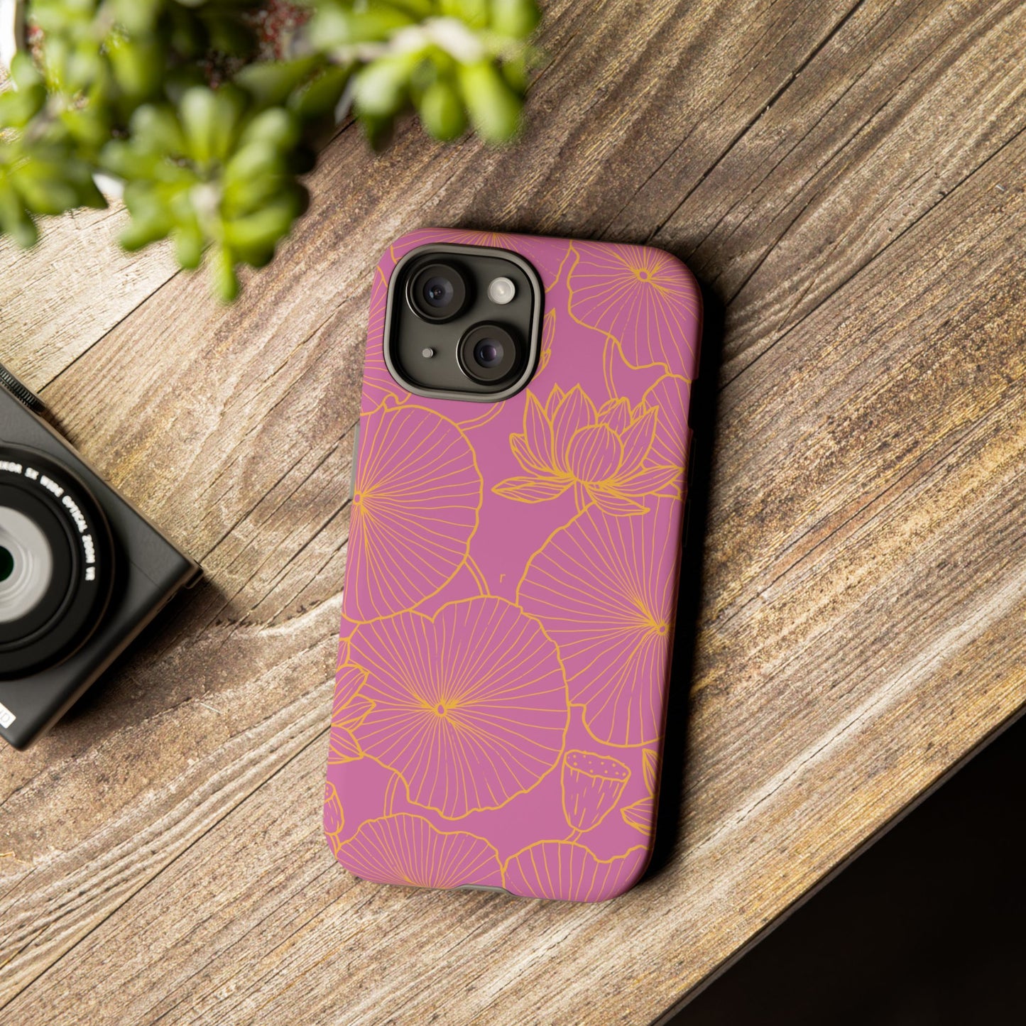 Pink Lotus Phone Case (iPhone & Android)