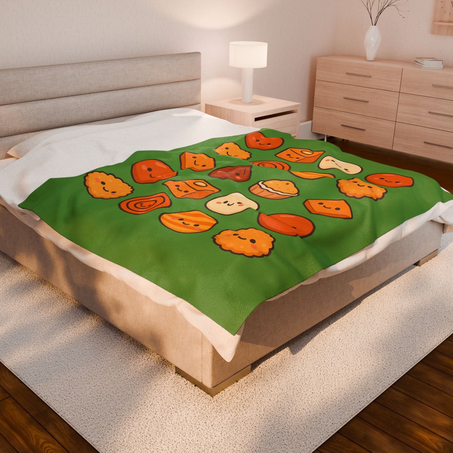 Mithai Dreams Blanket - Green