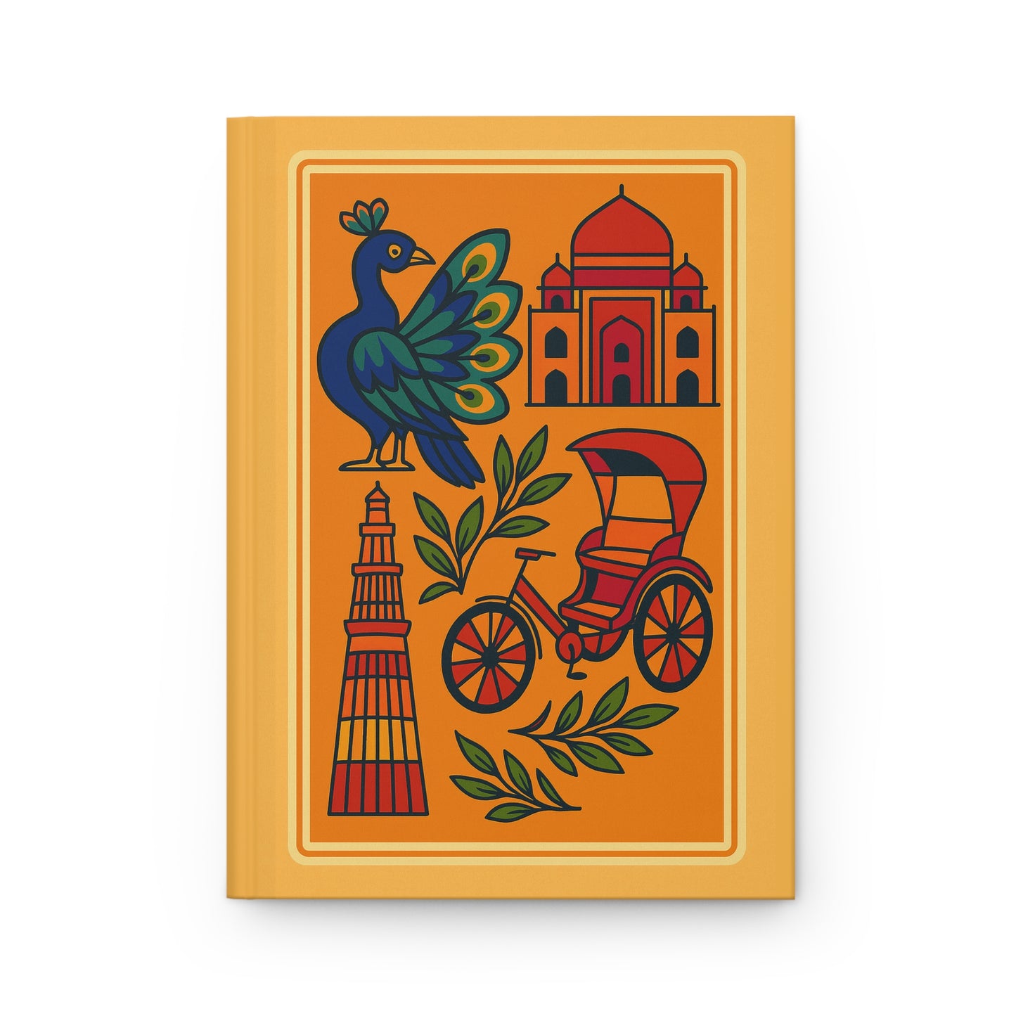 Jashn Hardcover Journal - Yellow