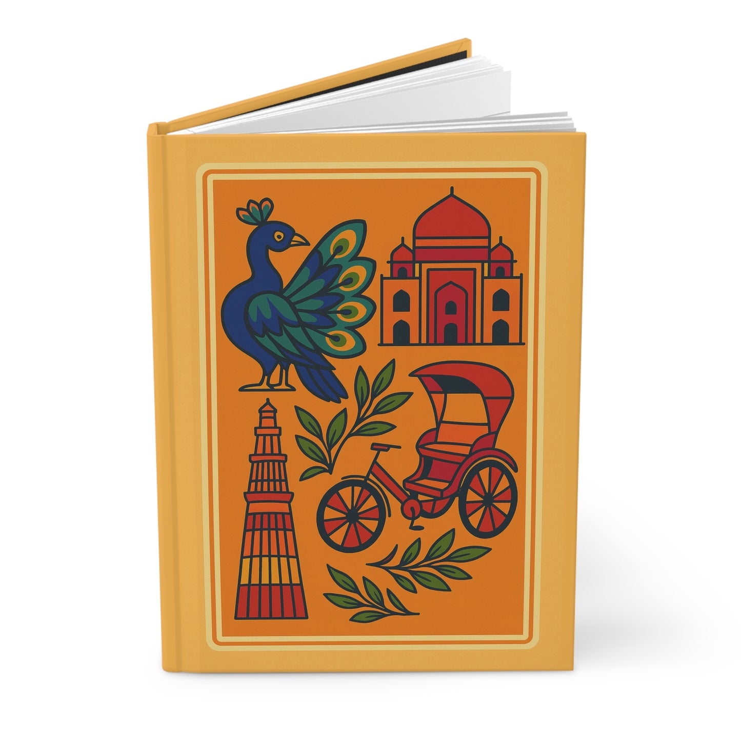 Jashn Hardcover Journal - Yellow