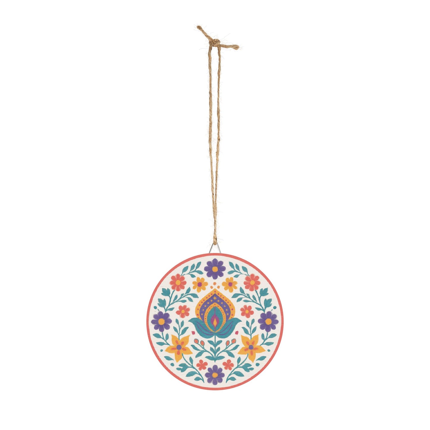 Royal Petals Wooden Wall Sign