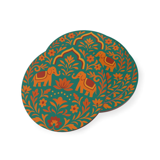Gajraj Phool Coaster Set