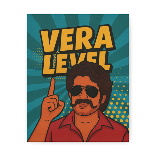 Vera Level Stretched Canvas