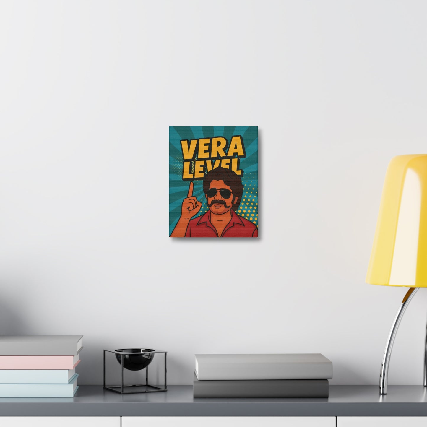 Vera Level Stretched Canvas