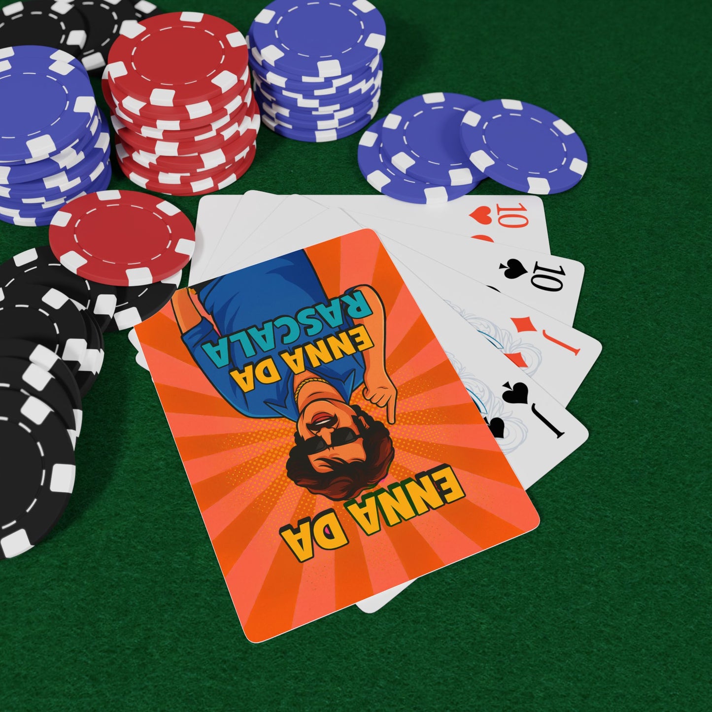 Enna Da Rascala Playing Cards