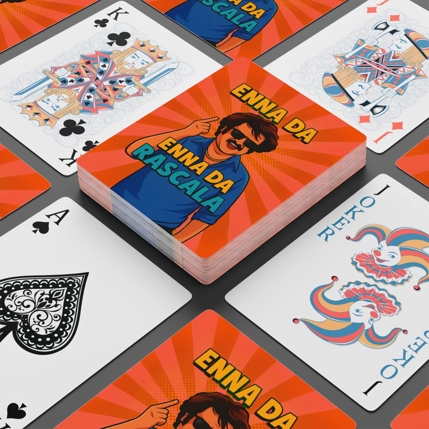 Enna Da Rascala Playing Cards