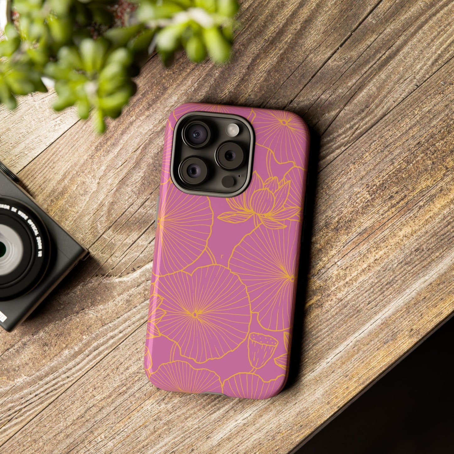 Pink Lotus Phone Case (iPhone & Android)