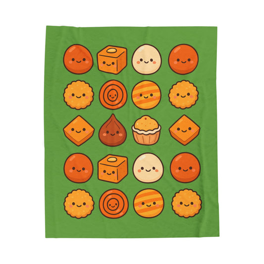 Mithai Dreams Blanket - Green