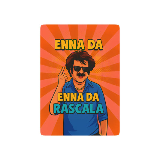 Enna Da Rascala Playing Cards